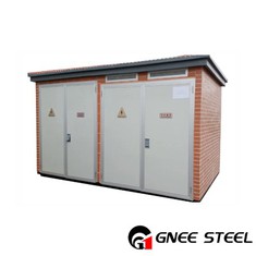 Sottostazione di trasformazione di unità compatte prefabbricate